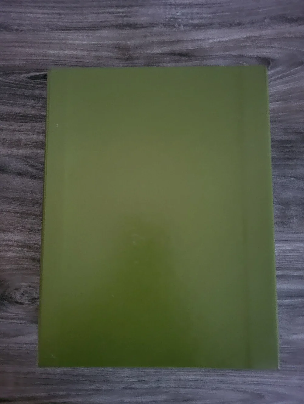 Vintage Floral Stationary Storage Drawer Box Green Yellow